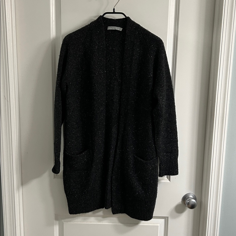 vince - donegal cashmere cardigan sweater